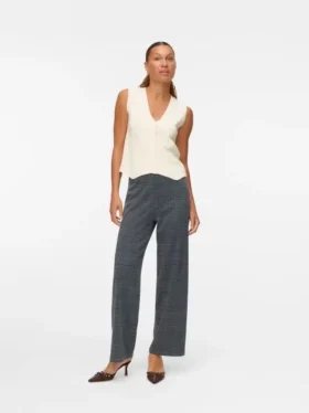 Pantalon taille mi-haute Vmberlin