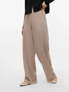 Pantalon taille mi-haute Vmberlin