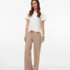 Pantalon taille mi-haute Vmberlin