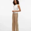 Pantalon taille mi-haute Vmberlin