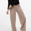 Pantalon taille mi-haute Vmberlin