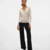 Pantalon taille mi-haute Vmberlin