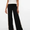 Pantalon taille mi-haute Vmberlin