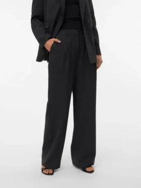 Pantalon taille mi-haute Vmbestie