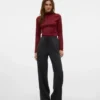 Pantalon taille mi-haute Vmbestie