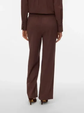Pantalon taille mi-haute Vmcaia