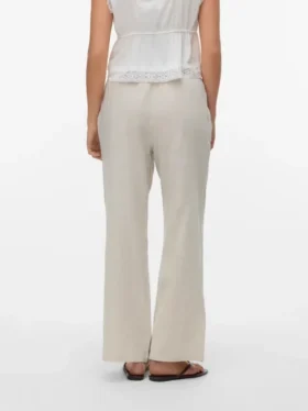 Pantalon taille mi-haute Vmcaia