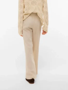 Pantalon taille mi-haute Vmcaia