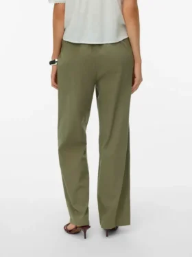 Pantalon taille mi-haute Vmcaia