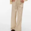 Pantalon taille mi-haute Vmcaia