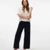 Pantalon taille mi-haute Vmcaia