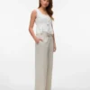 Pantalon taille mi-haute Vmcaia