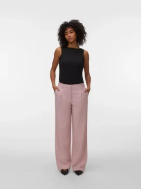 Pantalon taille mi-haute Vmcassidy