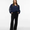 Pantalon taille mi-haute Vmcjadina