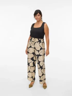 Pantalon taille mi-haute Vmclucy