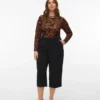 Pantalon taille mi-haute Vmcoco