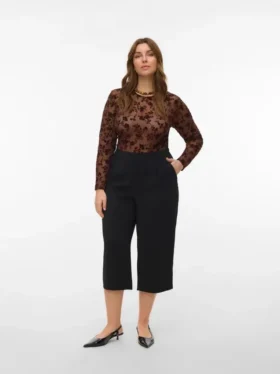 Pantalon taille mi-haute Vmcoco