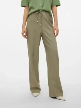 Pantalon taille mi-haute Vmdinna