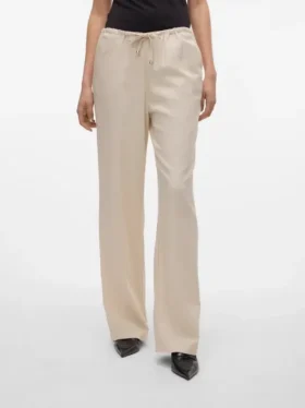 Pantalon taille mi-haute Vmdinna