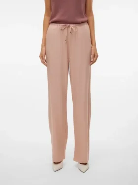 Pantalon taille mi-haute Vmdinna