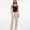 Pantalon taille mi-haute Vmdinna