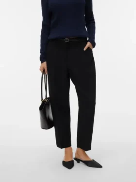 Pantalon taille mi-haute Vmelma