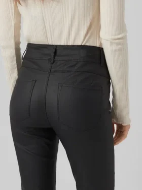 Pantalon taille mi-haute Vmembrace