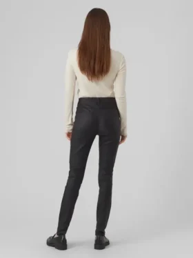 Pantalon taille mi-haute Vmembrace