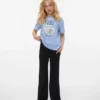 Pantalon taille mi-haute Vmeva
