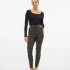 Pantalon taille mi-haute Vmeva