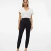 Pantalon taille mi-haute Vmeva