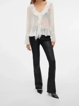 Pantalon taille mi-haute Vmflash