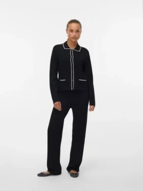 Pantalon taille mi-haute Vmgold