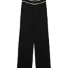 Pantalon taille mi-haute Vmgold