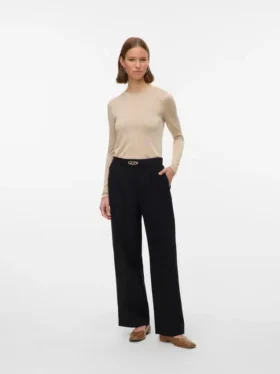 Pantalon taille mi-haute Vmhadassa