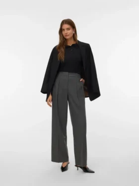 Pantalon taille mi-haute Vmhaya
