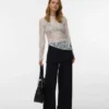 Pantalon taille mi-haute Vminga