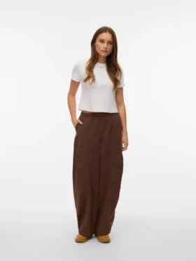 Pantalon taille mi-haute Vmjada