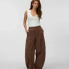 Pantalon taille mi-haute Vmjada