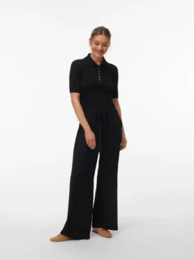 Pantalon taille mi-haute Vmjadina