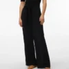 Pantalon taille mi-haute Vmjadina