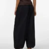Pantalon taille mi-haute Vmjaya
