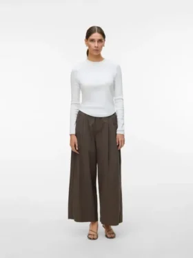 Pantalon taille mi-haute Vmjose