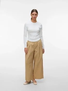 Pantalon taille mi-haute Vmjose