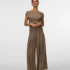 Pantalon taille mi-haute Vmkayla