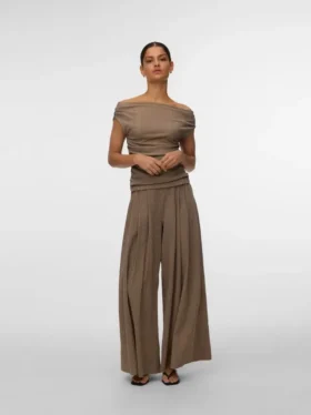 Pantalon taille mi-haute Vmkayla