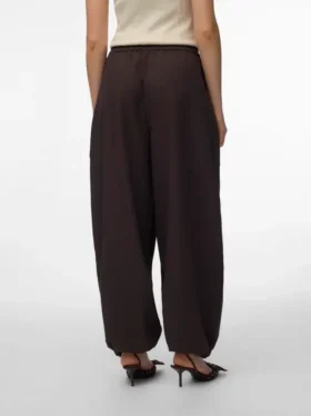 Pantalon taille mi-haute Vmleia