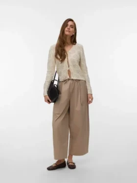 Pantalon taille mi-haute Vmlena