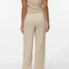 Pantalon taille mi-haute Vmlina