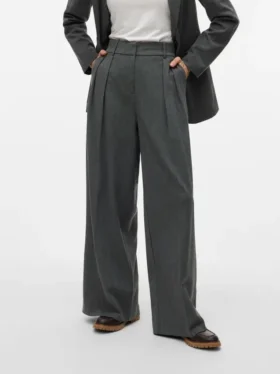 Pantalon taille mi-haute Vmlovely